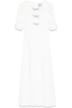 NISSA Vestido midi en crepé