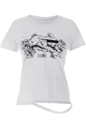 Maison Margiela Playera de algodón