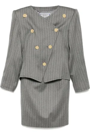 Saint Laurent Traje de falda 1990-2000