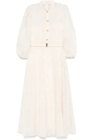 NISSA Vestido midi bordado