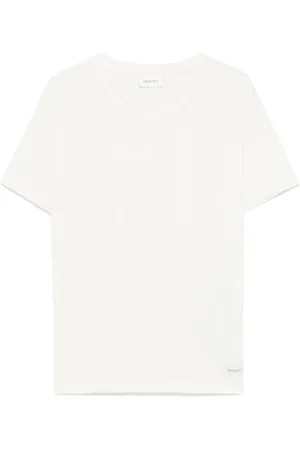 Saint Laurent Playera con etiqueta del logo