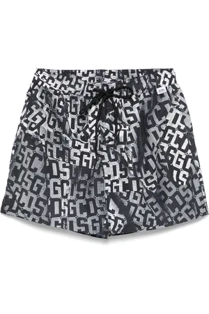 GCDS Shorts de playa con logo estampado