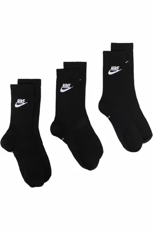 Nike Set de tres pares de calcetines con logo estampado