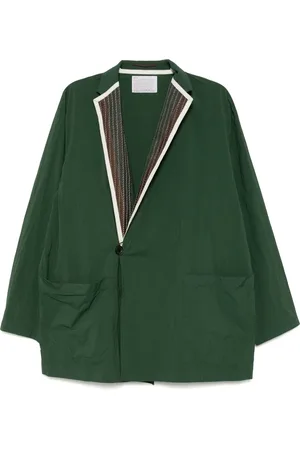 Kolor Blazer con diseño patchwork