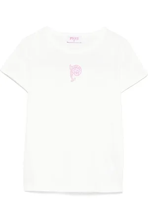PUCCI Junior Playera con logo estampado