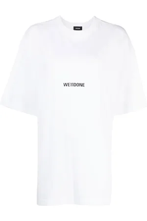 We11 Done Playera con logo estampado