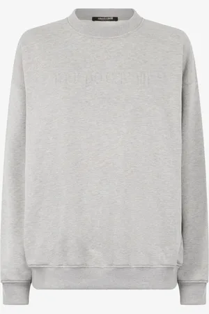 Roberto Cavalli Sudadera con efecto mélange