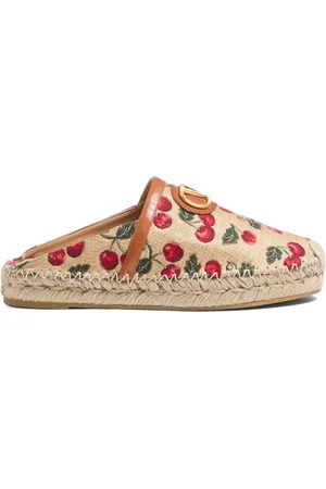 VALENTINO GARAVANI Alpargatas VLogo Signature con motivo Cherryfic de 25mm