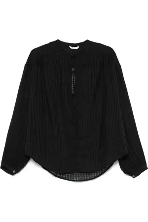 BARENA Blusa con motivo de cuadros