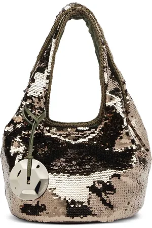 J.W.Anderson Tote con lentejuelas mini