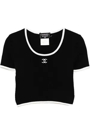 CHANEL Playera corta 1995