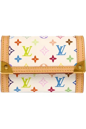 LOUIS VUITTON Cartera Porte Monnaie Plat 2006 de Louis Vuitton de archivo x Takashi Murakami