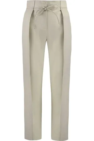 YVES SALOMON Joggers con pretina elástica