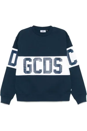 GCDS Sudadera con franja del logo