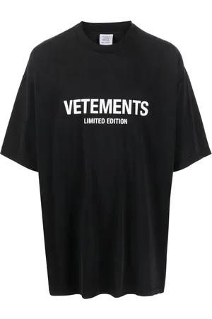 Vetements Playera con logo estampado