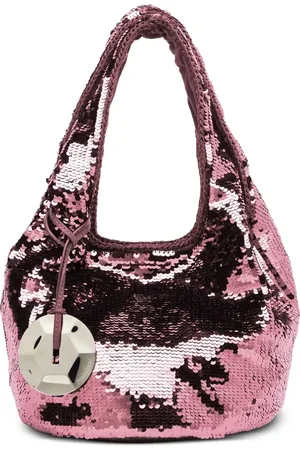 J.W.Anderson Tote con lentejuelas mini