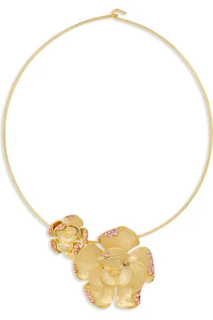 Oscar de la Renta Gargantilla con dije Pavé Rose