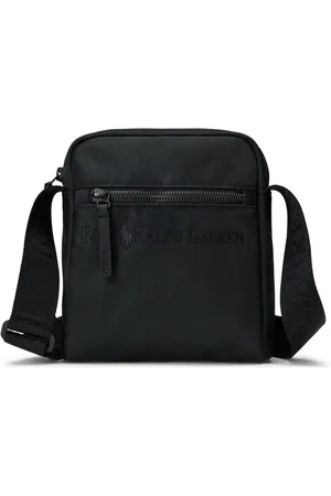 Ralph Lauren Bolsa de hombro con logo en relieve