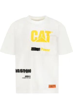 Heron Preston Playera estampado de x Cat