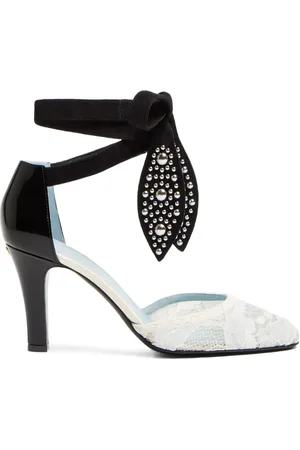 VALENTINO GARAVANI Zapatillas Foliefoliage con tacón de 85mm