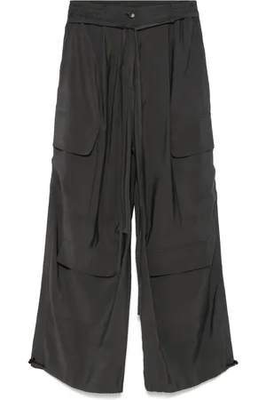 ISABEL BENENATO Pants cargo con diseño ancho