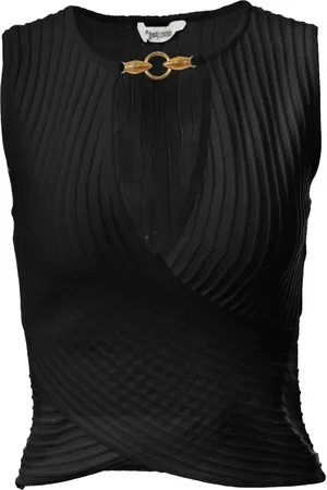 Roberto Cavalli Camiseta con detalle de placa