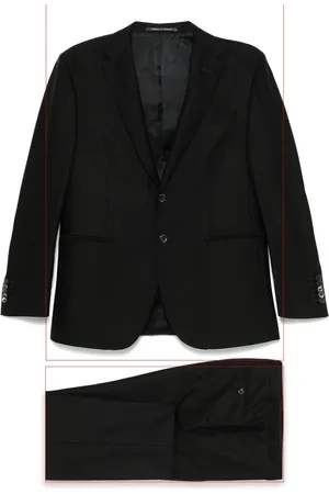 corneliani Traje con motivo de rayas