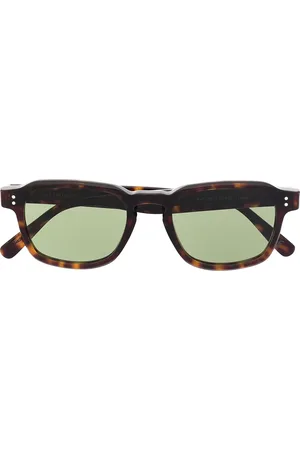Retrosuperfuture Lentes de sol con armazón cuadrada estilo carey