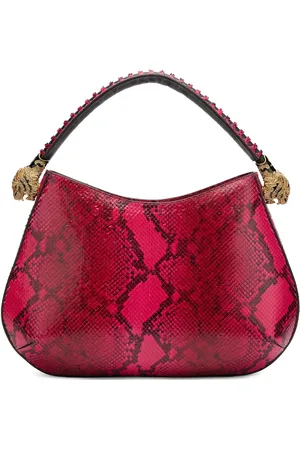 Roberto Cavalli Bolsa de hombro de cuero