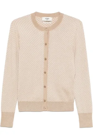 Fendi Cárdigan con logo FF en jacquard