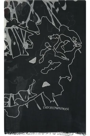 Emporio Armani Mascada con estampado gráfico