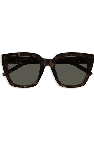 Saint Laurent Lentes de sol con armazón cat eye