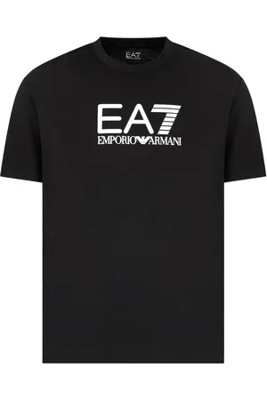 EA7 Playera con logo estampado