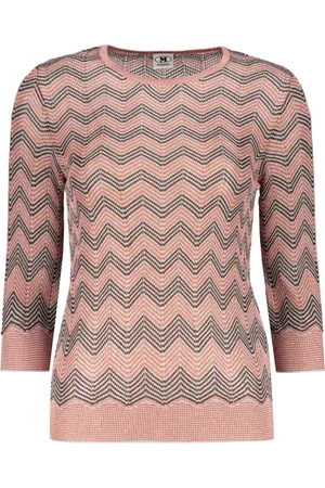 Missoni Top entretejido en zigzag