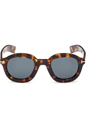 Tom Ford Lentes de sol con armazón redonda