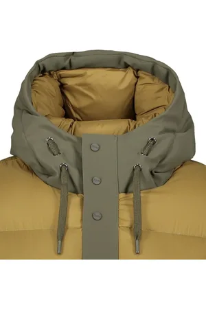 HERNO Contrast-trim puffer jacket