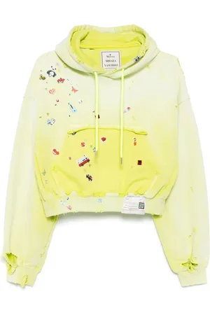 Maison Mihara Yasuhiro Hoodie con estampado Sun Faded Like Stricker