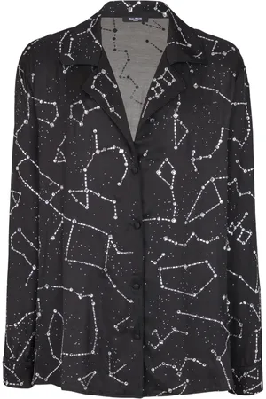 Balmain Camisa con constelación bordada