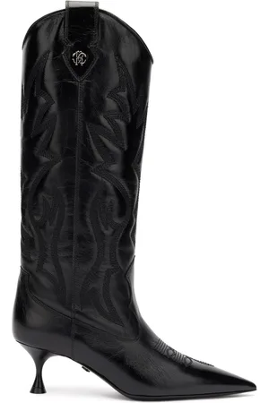 Roberto Cavalli Botas capitonadas con tacón de 40mm