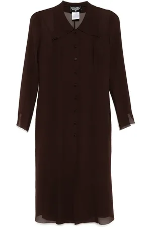 CHANEL Setup Suit Blouse Sleeveless Dress 1997