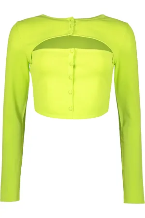Dsquared2 Top corto con aberturas