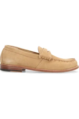 Rhude Mocasines penny de gamuza