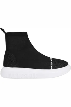 Moschino Knitted sock-sneakers