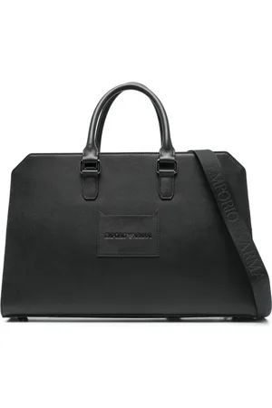 Emporio Armani Portalaptop con logo en relieve