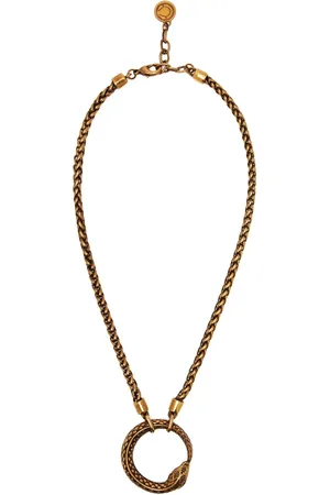 Roberto Cavalli Collar con dije de serpiente