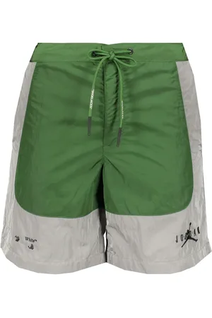 OFF-WHITE Shorts deportivos con diseño color block de x Air Jordan