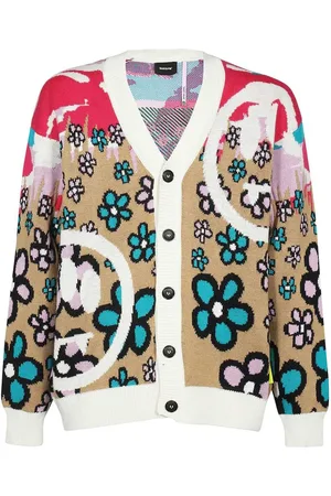 BARROW Cárdigan tejido con motivo floral en jacquard