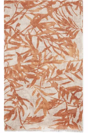 Brunello Cucinelli Mascada con estampado floral