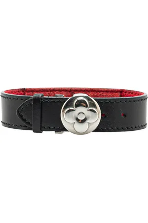 LOUIS VUITTON Pulsera Leather Monogram Wish Bracelet 2003
