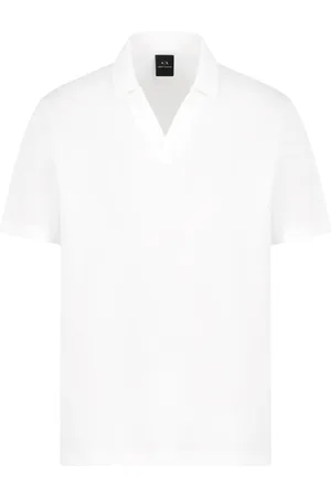 Armani Exchange Playera tipo polo en algodón
